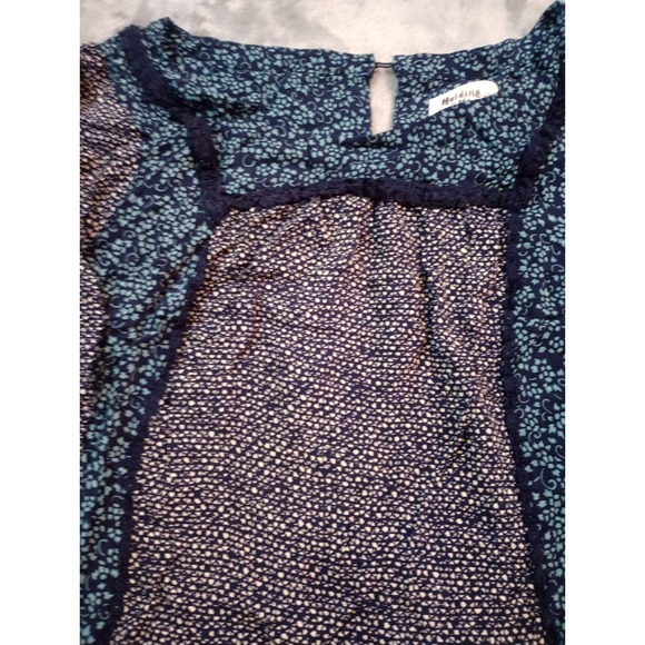 Holding Horses Anthropologie Dress Womens‎ Sz 8 Mixed Print Boho Lagenlook - Picture 2 of 16